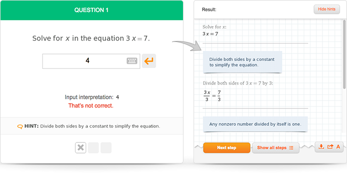 Wolfram Problem Generatorを使った練習問題